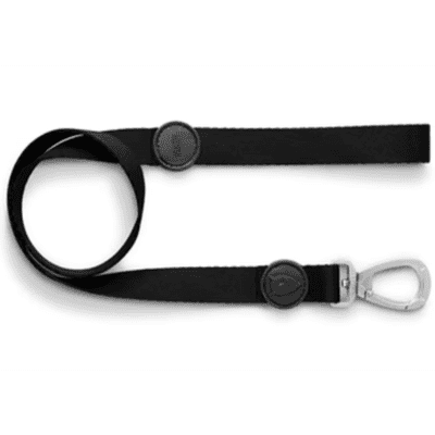 Morso Hundeleine Recycelte Reinheit Schwarz